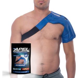 Gel Pack for The Shoulder. Cold/Heat Therapy, Reusable Packs for tendinitis, dislocated Shoulder, Relieve Pain, surgeries, osteoarthritis, Swelling and Inflammation, Recovery from lesions or Injuries, Standard(Adult)