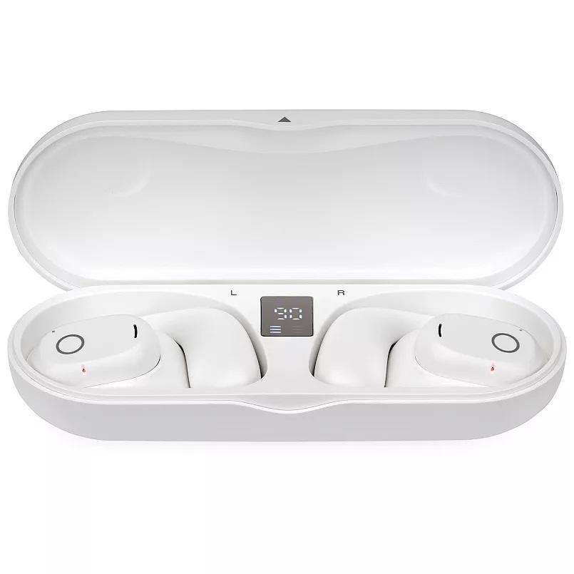iLive 16mm Driver Clear Truly Wireless Open Ear Earbuds
White