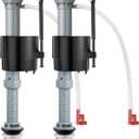 Saillong 2 Pack Toilet Fill Valve Replacement, Height Adjustable Universal Toilet Tank Flusher Replacement Kit, Leak-Proof Easy Install Fill Valve Repair Kit