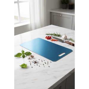 Katuchef Titanium Cutting Board - Upgraded 100% Pure Titanium Cutting Boards for Kitchen Non Toxic, Double-Grade Hygiene Durable Non Moldy Dishwasher Safe Meat Fruit Metal Board (1PC 12 * 18 Inch) (XX-Large)