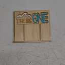 MUWEOL The Big One Wooden Cake Topper - Wave Theme First/1st Birthday Party Decoration,Surf Boy Party Decor，Smash Cake Photo Props (wave topper)