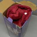 RENPHO Electric Heating Pad for Back, Birthday Gifts for Women Men Mom Dad, FSA Eligible & HSA Store, Neck and Shoulder Heat Pad, Fast Heating, 24"x33", ETL Certified, Crimson