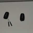 TANDRIVE Key Fob Cover for 2026 2025-2017 Ford F150 F250 F350 F450 F550 F650 F750, 5 Button, Silicone, 2-Pack, Black And Black