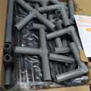 Hiaksedt Baby Playpen 74x50 Inch, Play Pens for Babies and Toddlers Baby Fence Play Yards for Indoor & Outdoor with Breathable Mesh Anti-Fall Playpen (74"x50") (Light Grey)