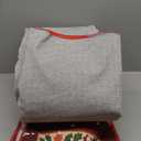 Anidaroel Christmas Rugs for Living Room 8x10, Non Slip Washable Xmas Holiday Rug Soft Large Rug for Bedroom, Low Pile Botanical Floral Indoor Throw Red Carpet for Dining Nursery Holiday Decor