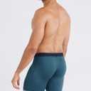 SAXX Underwear Co. Men's Daytripper Comfort Stretch Boxer Brief Fly 2-Pack (M)
