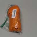 GAOYAING Small Mini Umbrella with Case Light Compact Design Perfect for Travel Lightweight Portable Parasol Outdoor Sun & Rain Umbrellas 34 Inches (B1.6 Lava Orange)