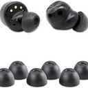 Comply TWo-220-C | Memory Foam Replacement Earbud Tips for Technics EAH-AZ100, Denon PerL Pro, Soundcore, CMF & More | Ultimate Comfort, Secure Fit, Superior Noise Isolation | Black, Medium (3 Pairs)