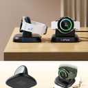 LVFAN Charger for Samsung Galaxy Watch 8/8 Classic / 7 / Ultra / 6/5 / 4, Charger Stand Dock Replacement Accessories, Magnetic Wireless Charging Cable Cord Station