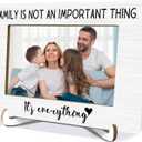 Family Picture Frame 4x6, Family Is Not an Important Thing It's Everything Photo Frame, Gifts for Families