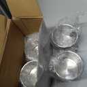4 Pack 250ml Stainless Steel Beaker, Rolled Rim Laboratory