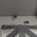 2pcs 24"x13.5" Gable Plate Black, 12:12 Pitch Pergola Truss Roof Steel Bracket for Wood 4x4/6x6, Heavy Duty Powder Coated Gable Bracket