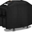Griddle Cover for Blackstone 28 inch Griddle with Hood 5483[2026 Upgraded 800D Heavy Duty] Waterproof & Durable Flat Top Grill Cover,Windproof Grill Cover for Blackstone 2 Burner Grill with Air Vent