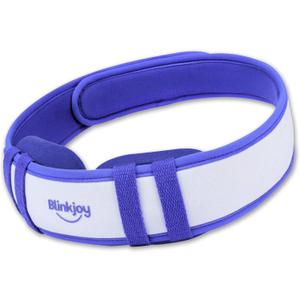 Blinkjoy Moist Heated Eye Mask for Dry Eyes  Microwavable Warm Compress with No-Pressure Eye Wells & Adjustable Strap  Reusable, for Blepharitis & Stye Relief