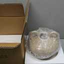 Ceramic Flower Vase, Large Farmhouse Vases Home Decor, Handmade Rustic Vase with Handles, Decorative Flower Vase for Home Entryway Living Room Dining Table Farmhouse Office Decor(8.6inch)