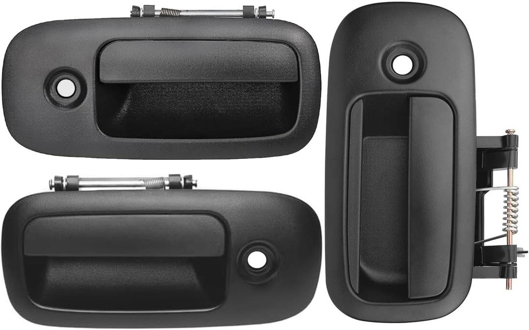 3Pcs Exterior Door Handles for 1996-2009 Chevy Express,GMC Savana 1500 2500 3500 4500 Van, for Front Left & Right & Rear Right Sliding Side Door, Replaces 83373 10359094 79320 10359093 79321 25866275