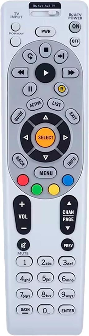 DIRECTV Rc66 Universal Ir Remote Control Replaces Rc65 H24 Hr24 H25 R16 D12