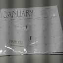 2 x GuassLee Horizontal Desk Calendar -Months Planner from Jun to Dec Simple Glue Desk Calendar with To-Do List Premium Paper Binding for Family Business Appointment Planning 2024-2025