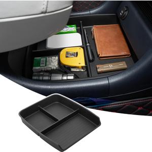 Lower Center Console Organizer for 2026 Hyundai Palisade (Fits 7-Seater ONLY) Accessories, Floor Console Storage Tray Insert Interior Accessories