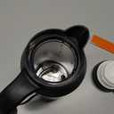 12V Car Kettle Boiler - 650ml Travel Kettle Car Water Heater Stainless Steel Car Coffee Cup Warmer Hot Water Maker with DC 12V Charger Electric Kettle for Car