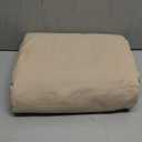 Bedsure 100% Washed Cotton Duvet Cover Queen Size - Frosted Almond Minimalist Cotton Duvet Cover Linen Like for All Seasons - GentleSoft Plain Simple Bedding, Frosted Almond, Queen, 90"x90"