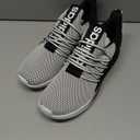 adidas Men's Lite Racer Adapt 7.0 Running Shoes (11.5, White/Black/White)