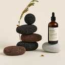 5PCS Original Design Natural Volcanic Rock Product Photography Background Prop Set for Cosmetics Jewelry Ornaments Makeup Skin Care Small Product