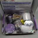 LAWOHO 6 Packs Purple Black Slime Kit - Cloud, Butter & Clear Slime, Slime kit for Girls Ages 8-12, Kids Slime Goodie Bag Stuffers for Birthday Halloween Party Favors Christmas Easter Gifts