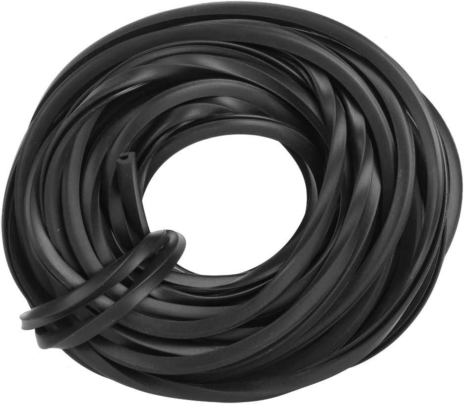 Rubber Strips Wax House Rubber Seal Glazing Rubber Seals Black Accessory for Glass Sealing