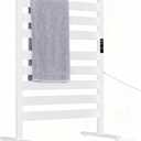 Towel Warmers for Bathroom, Heated Towel Racks for Bathroom, with Timer and Temperature Adjustment, Overheat Protection Function, Freestanding Towel Warmer. Suitable for Bathroom, Bedroom (White 8 Bar)