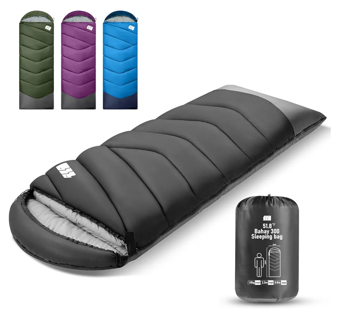 Sleeping Bags for Adults Cold Weather & Warm,Backpacking Camping Sleeping Bag for Tall Girls Boys,Lightweight,Compact,Waterproof Camping Gear for Traveling,Hiking,Hotel,Outdoor & Indoor