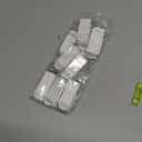 Kalami 18 Pcs Vinyl Record Shelf Wall Mount Self Adhesive, Clear Acrylic Record Holder Racks No Drill for Single LP Album Covers