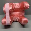 Anti-Wrinkle Beauty Sleep Pillow  Memory Foam for Side Sleepers & Skin Care, Ergonomic Neck Support with Silk Satin Fabric (Pink)