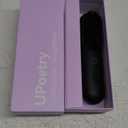 Cordless Hair Straightener Brush  Portable Ionic Hot Comb with 65W Fast Charger, Mini Travel Hair Straightening Brush for Women, Lightweight for On-The-Go Styling (Black)