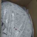 Boppy Uplift Nursing Pillow - Wedge Bottle & Breastfeeding Pillow to Reduce Spit-Up and Reflux Symptoms, with Body-Inclusive Opening and Belt, Baby Safety Alliance Verified - Gray Gentle Leaves