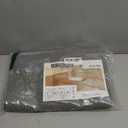 HITSLAM Shower Mat, 27x27 Inch Square Non Slip Bathtub Mat, Soft PVC Loofah Bath Mat for Tub with Hanging Holes, Quick Drying Shower Floor Mat, Without Suction Cups, Grey