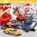 Growsland Remote Control Car, RC Cars for Kids 1:18 Electric Toy Car Hobby Racing Car Toys with Lights & Controller, Christmas Birthday Gift for 3 4 5 6 7 8 9 Year Old Boys Girls