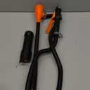 Portable Transfer Pump Battery Operated Electric Siphon Pump for Gas, Fuel, Diesel, Water Transfer 2.8 GPM Flow Oil Extractor, 47 Inches Hose-Easy to Use Hand Fuel Pump, Multi-Use Siphon Transfer Pump (1 Pack of Orange)