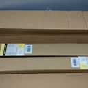 2 x No Tools No Drill Cordless Roman Shades for Indoor Windows 100% Blackout, for Window Size 32" W 48" H White