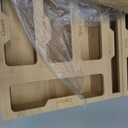 Magnetic Storage Bag Organizer 6 In 1 Ziplock Bag Organizer for Fridge and Drawer, Foil and Plastic Wrap Organizers with Cutter, Food Storage Bags Organizers for Gallon Quart Sandwich Snack (Large, Bamboo)