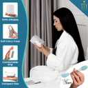 Hair Oiling Applicator TTY, Hair Oil Applicator for Serums and Oils, Scalp Applicator Comb, Exfoliator Brush for Scalp Massage, Stimulates Hair Growth, Anti-Dandruff, with Travel Case