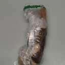 Geyoga 4 Pairs Long Fuzzy Socks for Women Soft Warm Fluffy Knee High Socks Plush Winter Cozy Long Stockings (Dark Brown, Light Brown, Gray, Light Pink)