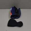 Travel Pillows for Airplanes, Airplane Pillow for Long Flight, Airplane Head Strap with Sleep Eye Mask, 360 Support Headrest for Car Trip, Travel Essentials Stop Bobblehead, Mottled Blue