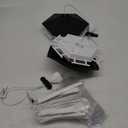 Birdream 2 Pack Bird Feeders for Outdoor Hanging, Retro Pagoda Design Fun Installation Bird Feeder, Attracting Wild Birds Chickadees Goldfinches Cardinals Finches and Sparrows - Black&White