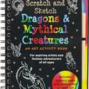 Scratch & Sketch Dragons & Mythical Creatures (Trace Along)