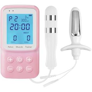 Sollman kegel Exerciser Pelvic Floor Muscle Exerciser for Automatic Kegels, Incontinence Stimulator Exercise with Probe for Women Pelvic Floor Strengthening Device Incontinence Treatment Device
