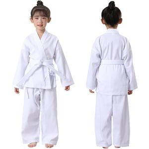 Karate Uniform for Kids & Adults Lightweight Student Karate Gi Martial Arts Uniform with White Belt (Medium)