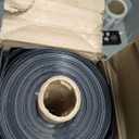 POLY AMERICA CF0612B 12-Feet X 100-Feet 6 Mil Black Poly Film