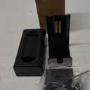 QIBOX Anti-Theft Video Doorbell Mount Compatible with Ring/Blink Video Doorbell 4/3/3 Plus/2/1/(2020 Release), Adjustable No-Drill Mounting Bracket Wedge Adapter Holder Accessories (Black)