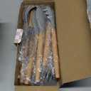 Kitchen Utensils Set - 12 Pcs Silicone Cooking Utensils Set with Wooden Handle - Heat Resistant Non-Stick BPA Free Spatula Set,Turner, Spoon, Brush, Silicone Kitchen Gadgets Utensil Set (Gray)